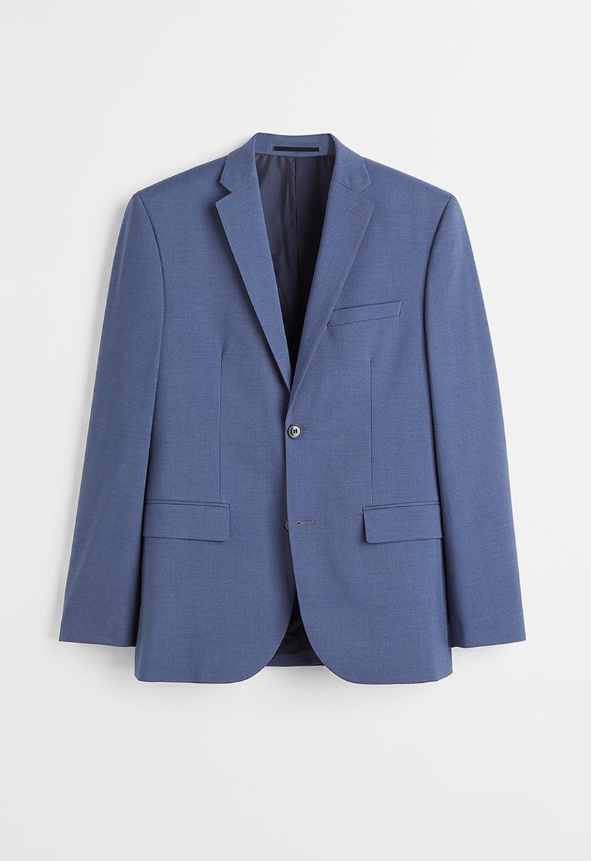 H&M - Jacket slim fit - blue