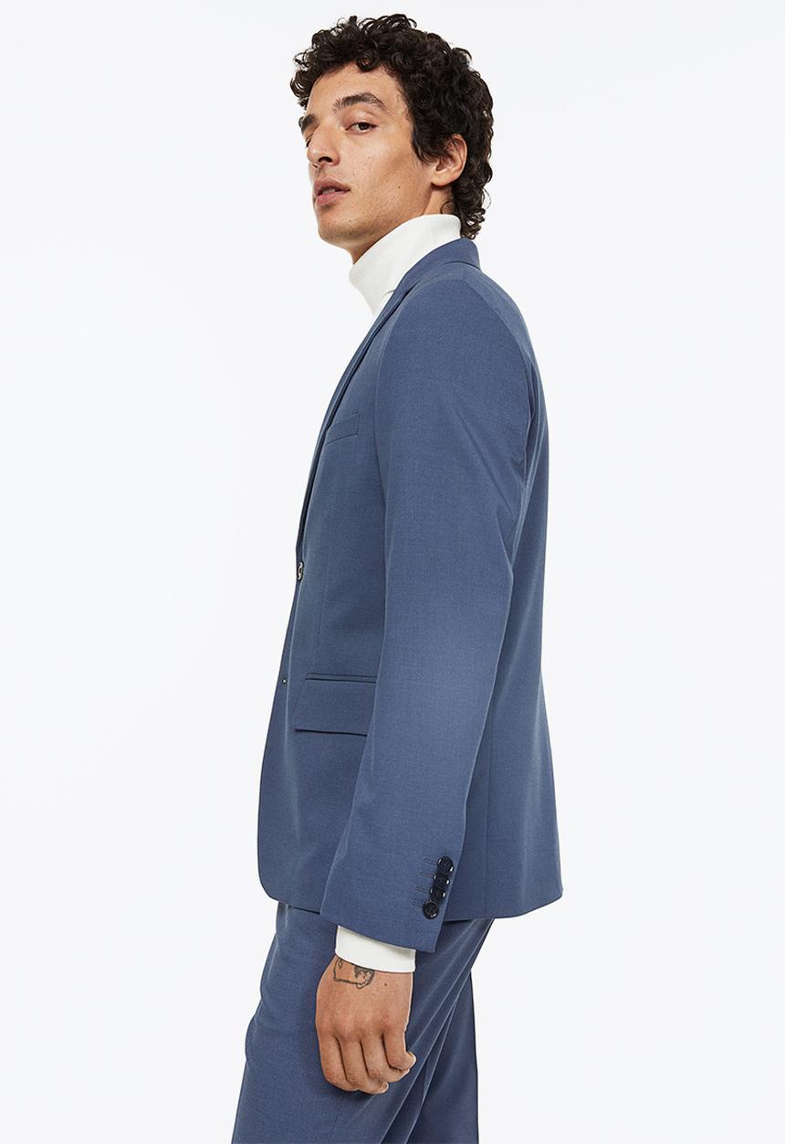 H&M - Jacket slim fit - blue