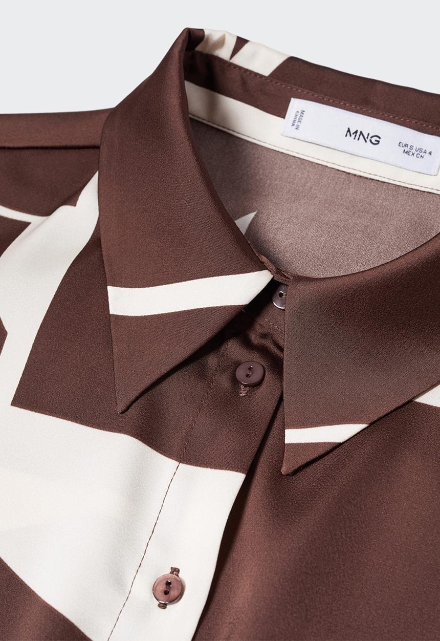 MANGO - Shirt ivanka - brown