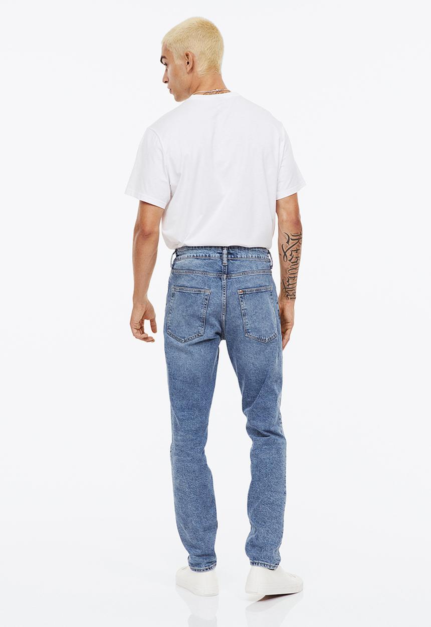 H&M - Regular tapered jeans - denim blue
