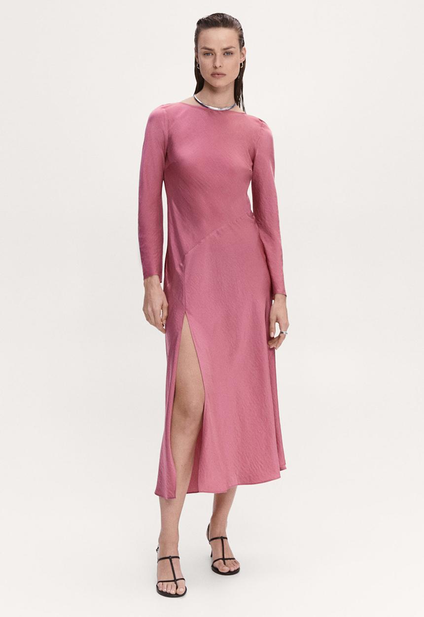 MANGO - Dress ava - pink 
