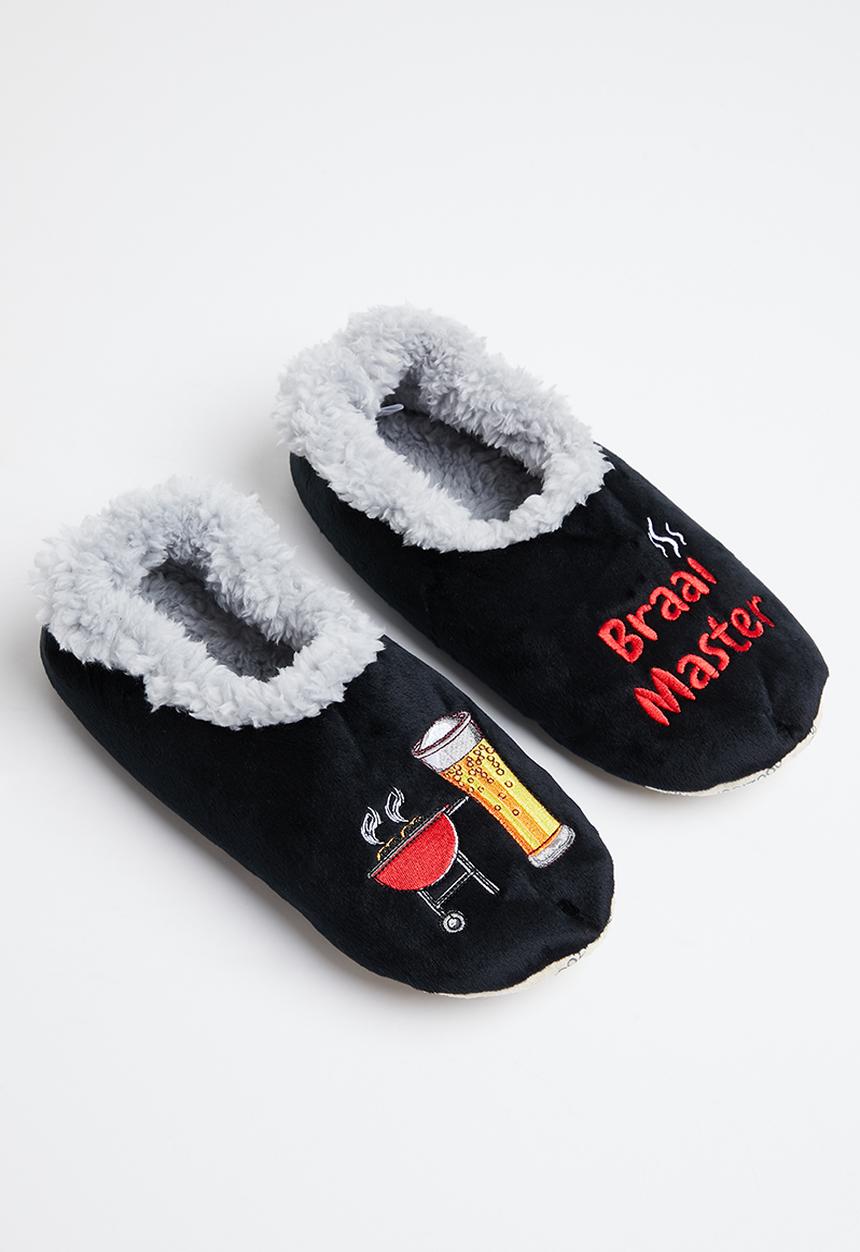 snoozies!® - Braai master slipper - black