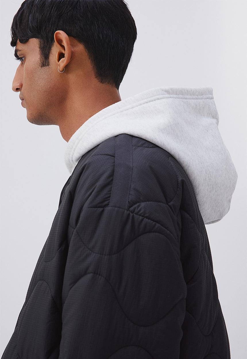 H&M - Quilted jacket - black