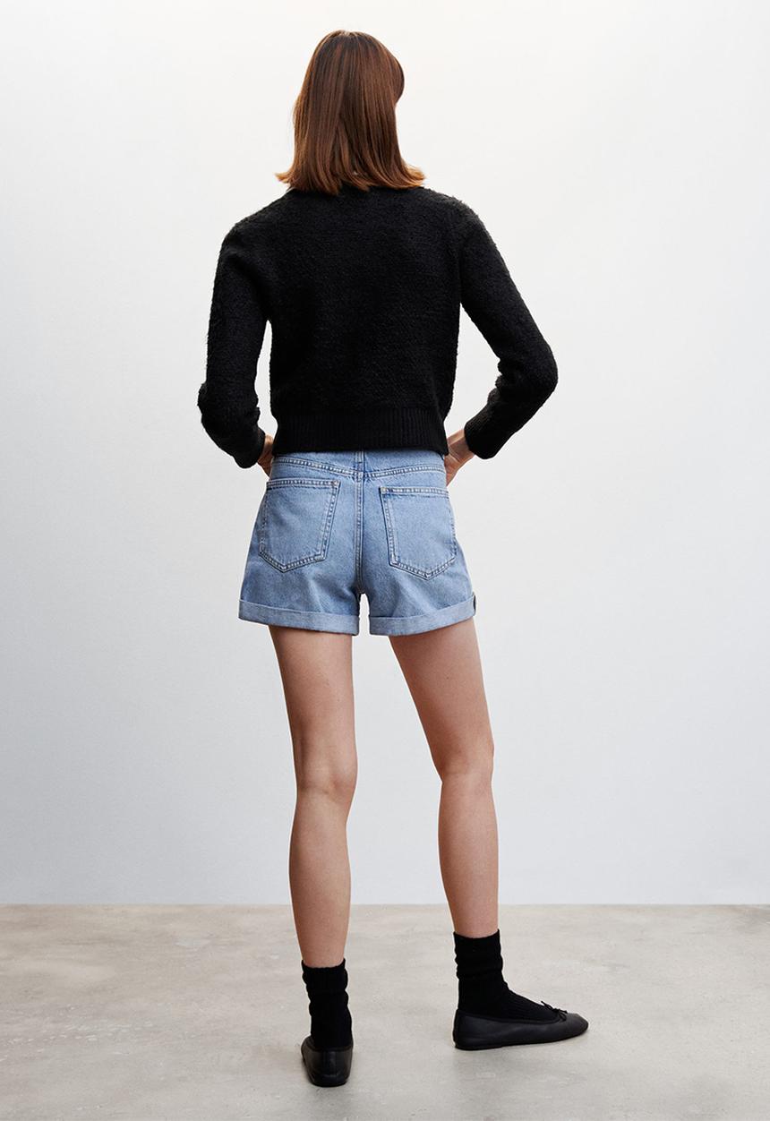 MANGO - Cardigan nela - black 