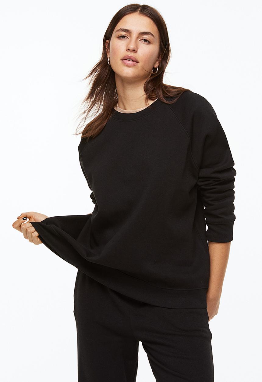H&M - Sweatshirt - black