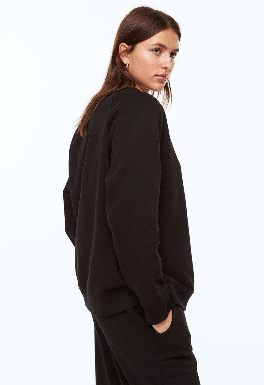 H&M - Sweatshirt - black
