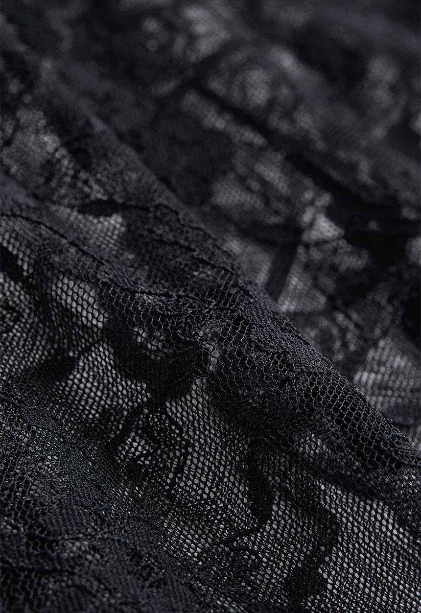 H&M - Long-sleeved top - black