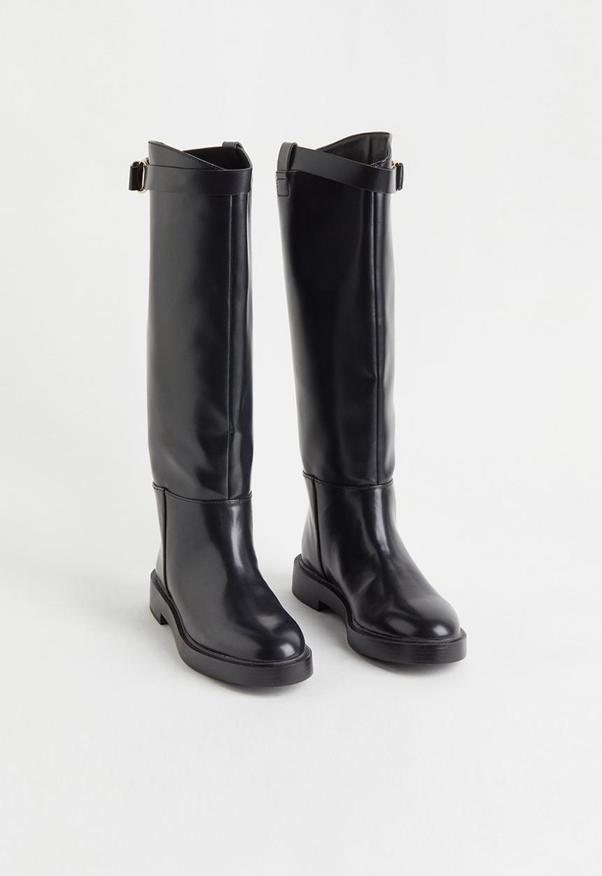 H&M - Knee-high boots - black