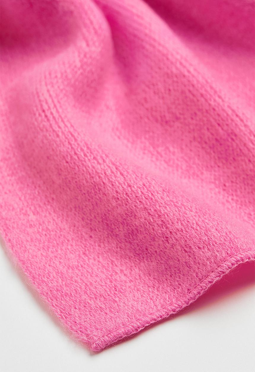 H&M - Fine-knit scarf - pink