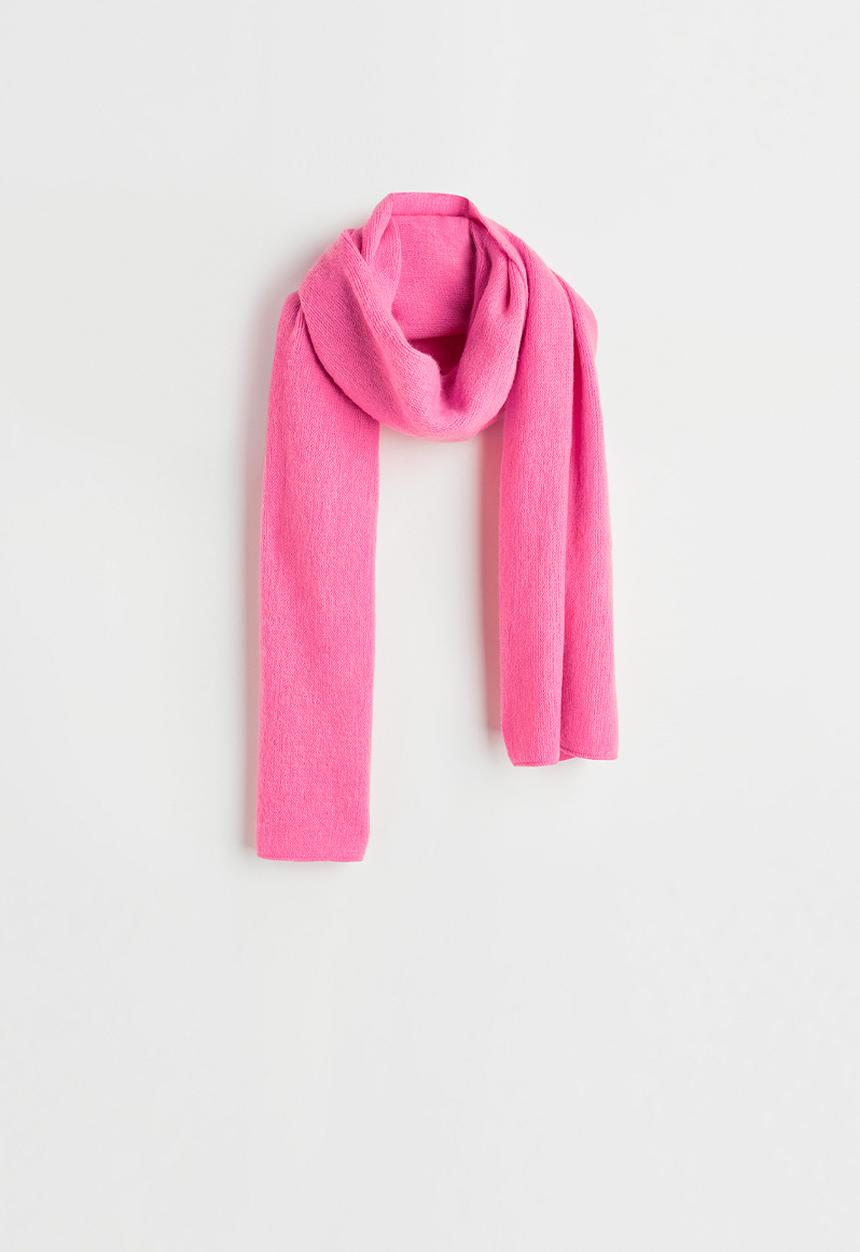 H&M - Fine-knit scarf - pink