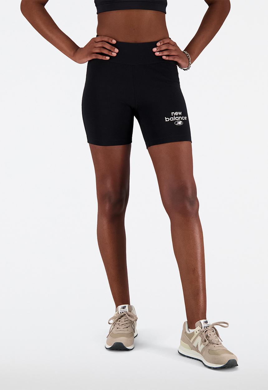 New Balance  - Nb essentials essentials re-imagined fitted short - black