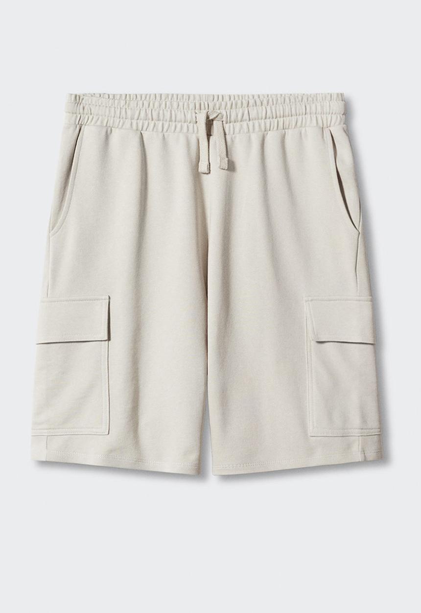MANGO - Bermuda shorts seal - beige