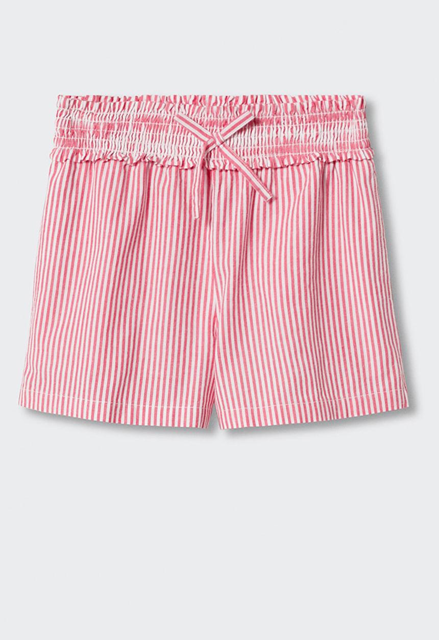 MANGO - Shorts amber- h - red