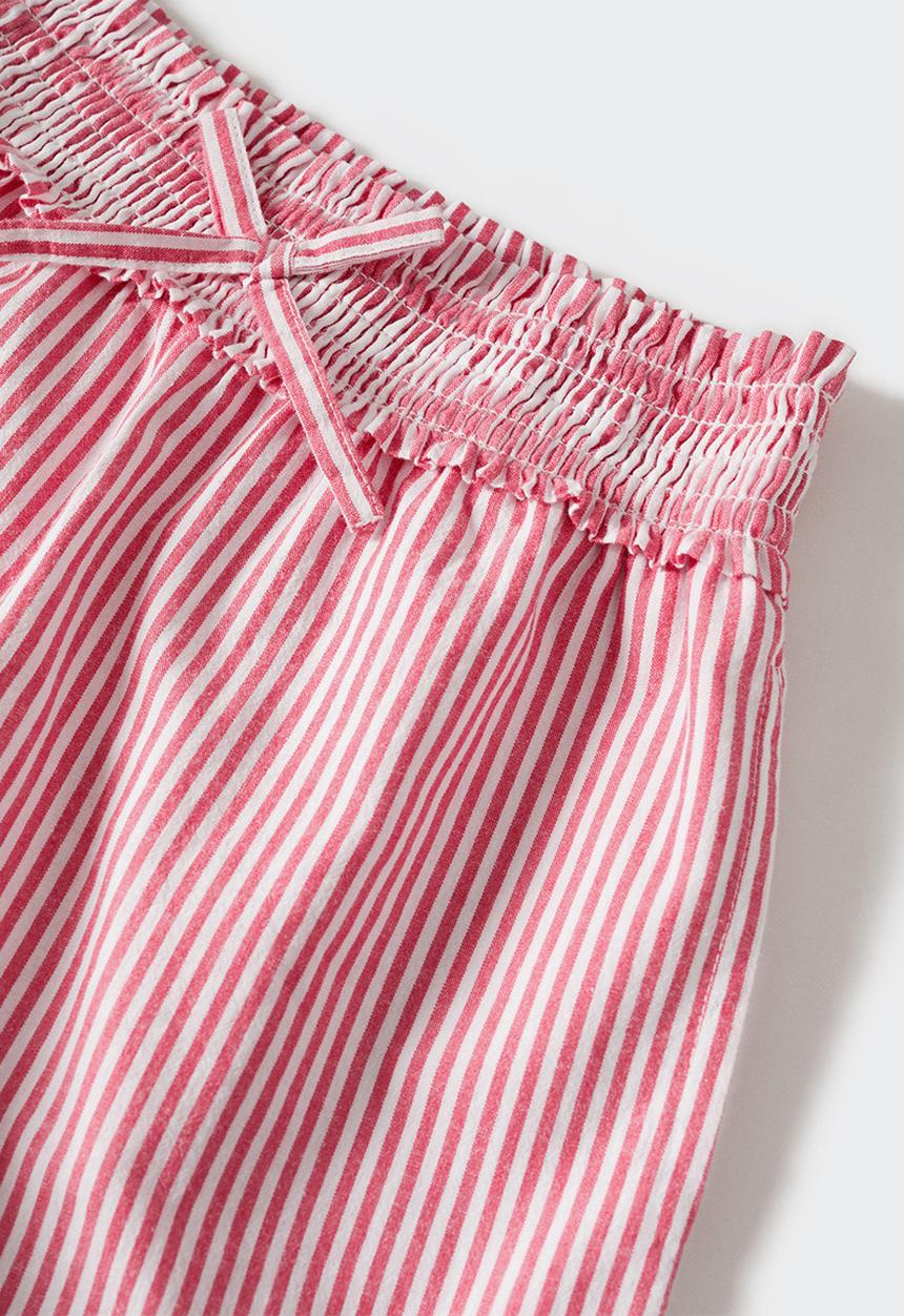 MANGO - Shorts amber- h - red