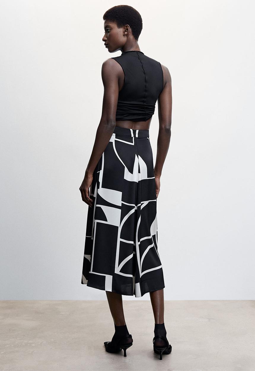 MANGO - Skirt zelda  - black