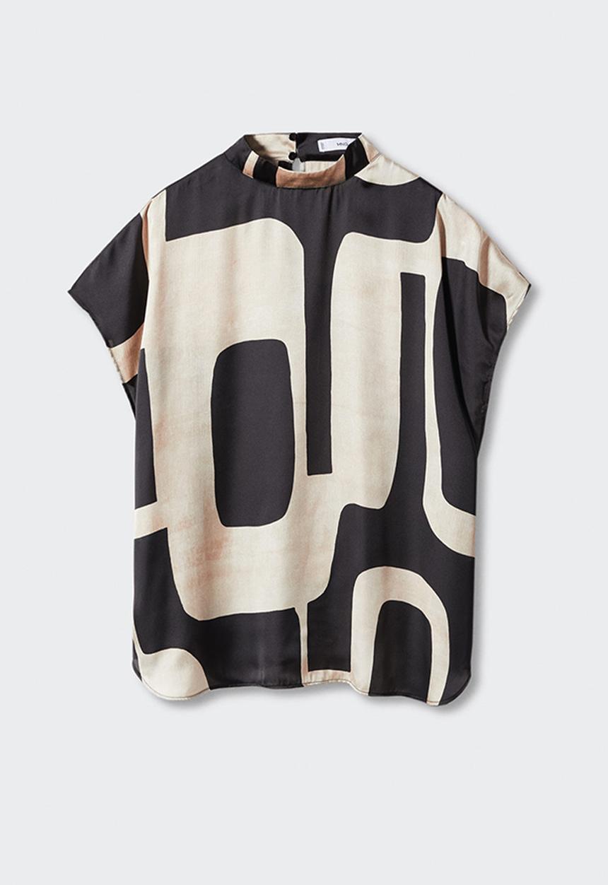 MANGO - Collins blouse plus - light beige