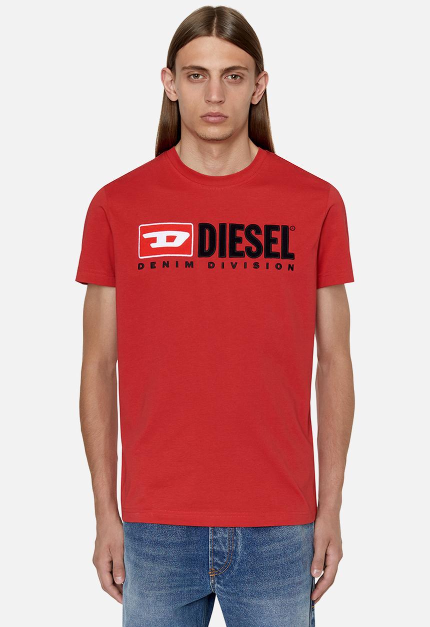 Diesel  - T-diegor-div T-shirt - 44Qdiesel - red