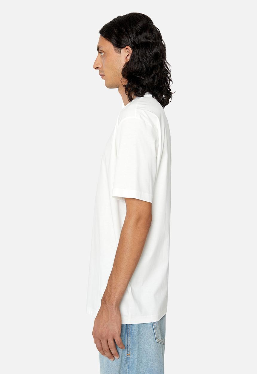 Diesel  - T-just-doval pj camiseta - 141diesel - white