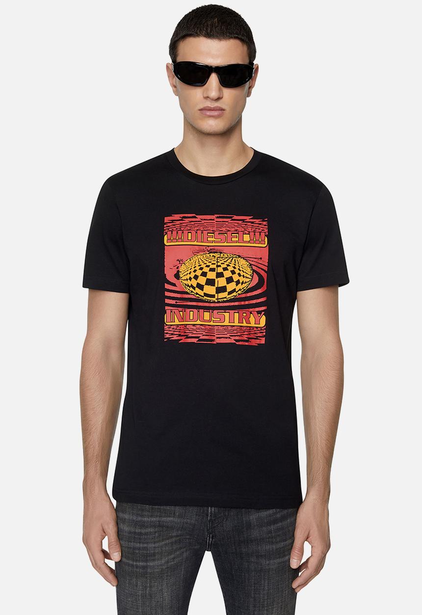 Diesel  - T-diegor-K50 T-shirt - 9XXdiesel - black