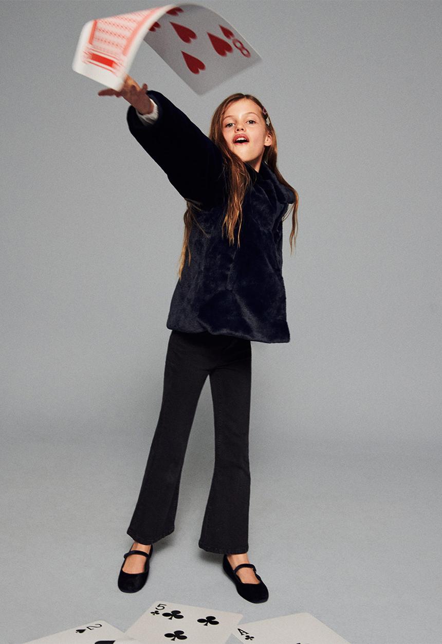 MANGO - Coat larisa - navy