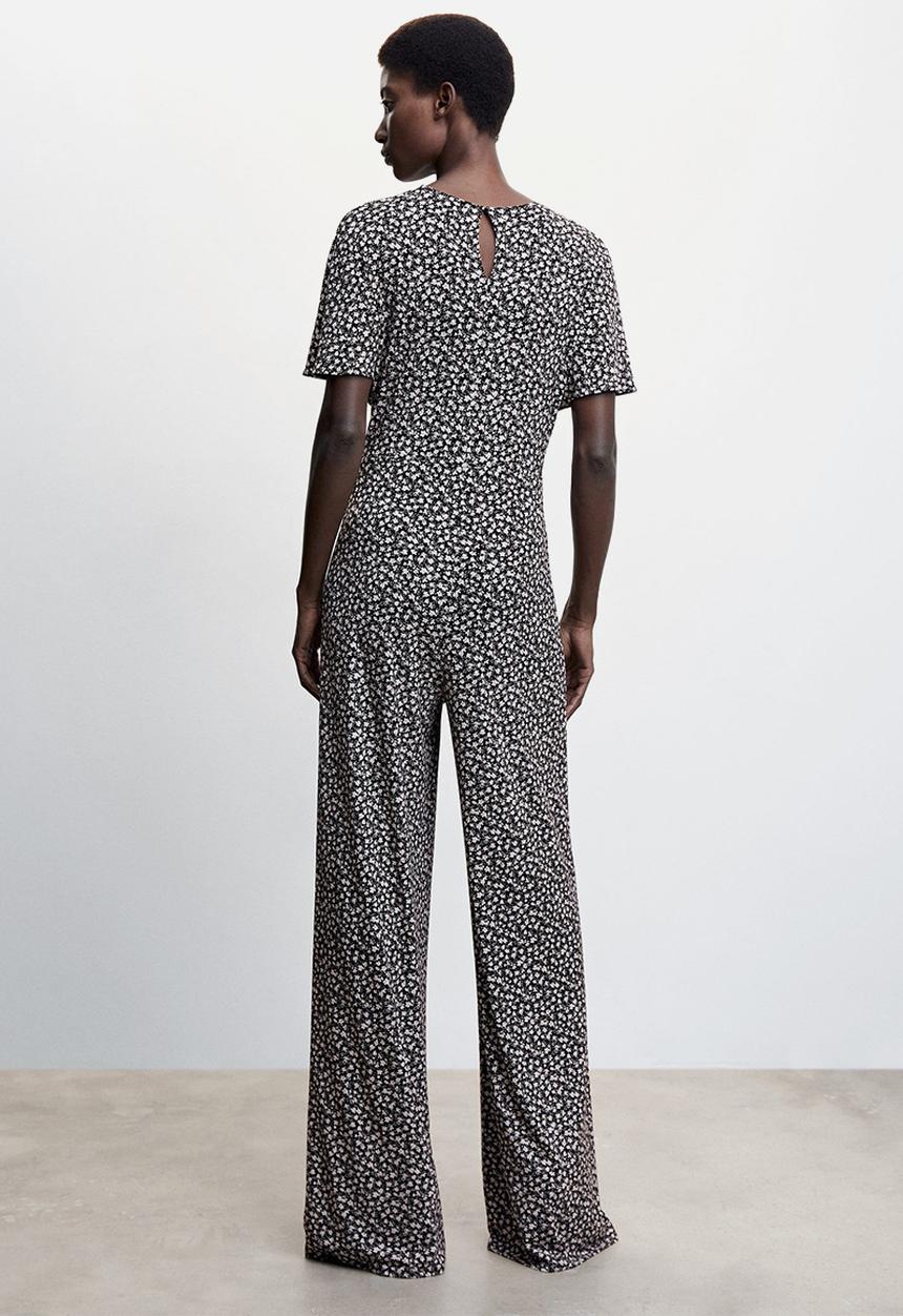 MANGO - Jumpsuit manza - black