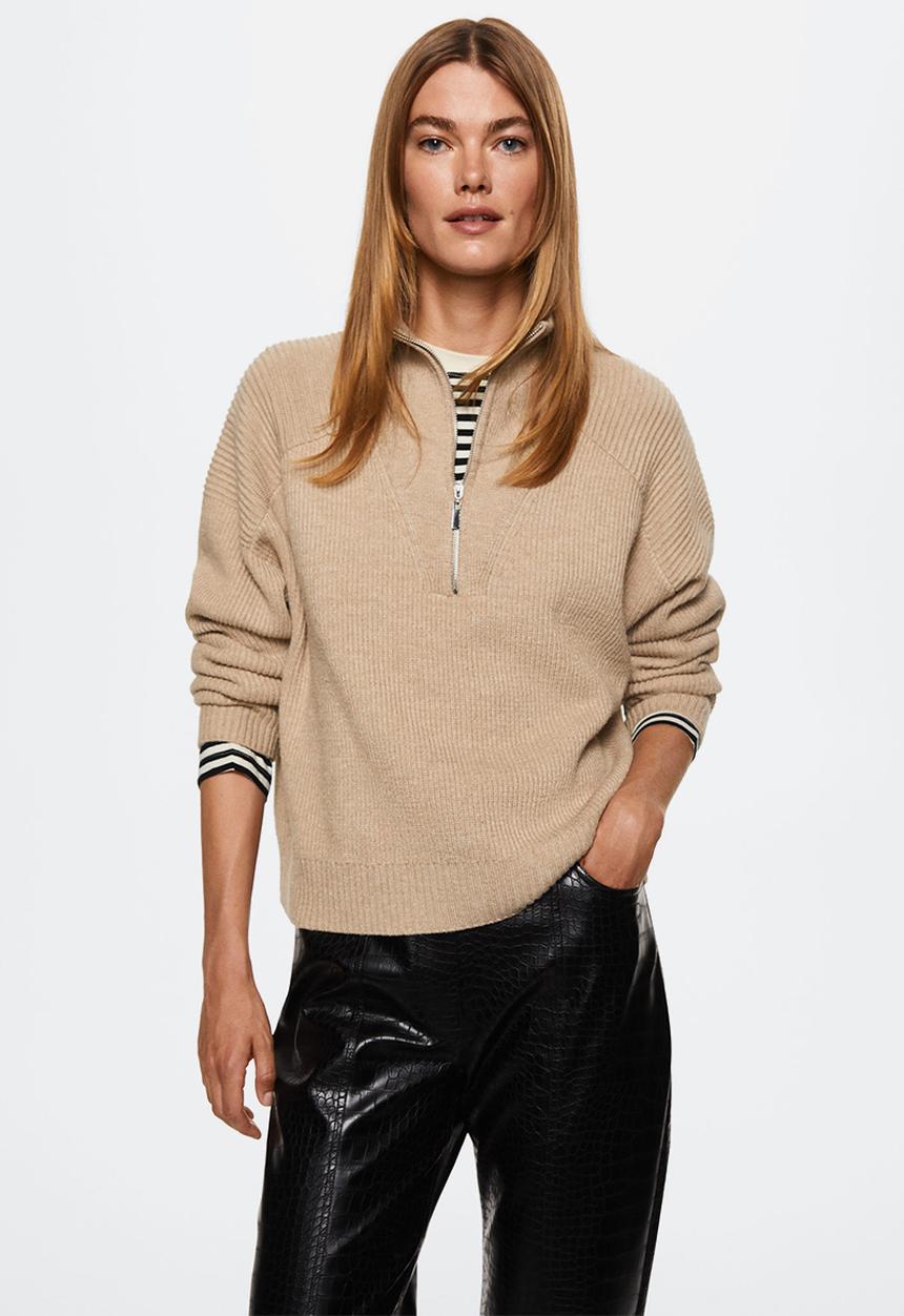 MANGO - Sweater pisa - beige