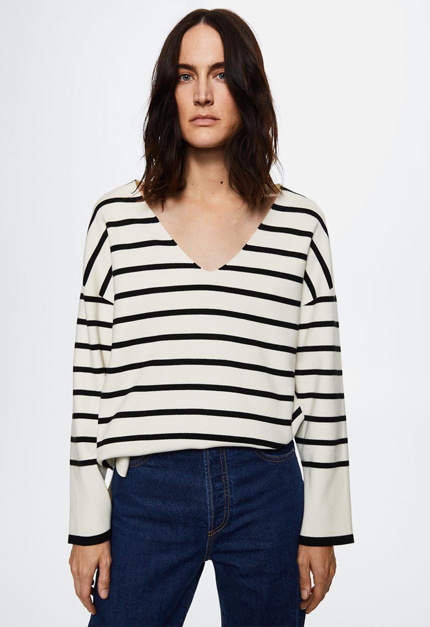 MANGO - Sweater tortugav - light beige