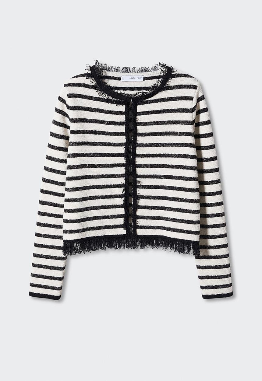 MANGO - Cardigan popeye - natural