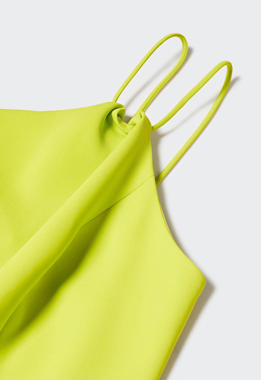 MANGO - One-piece suit lemon - bright yellow