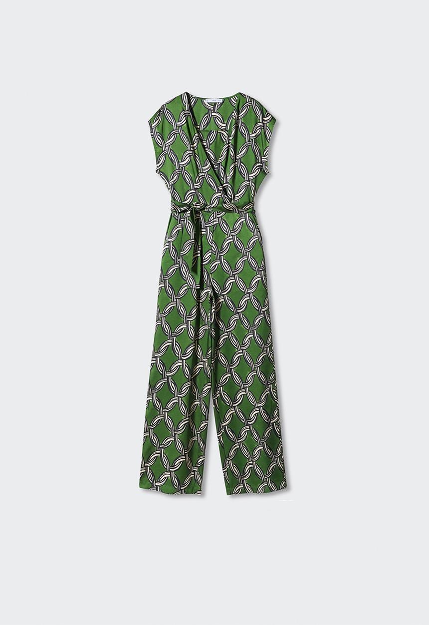 MANGO - One-piece suit cadena - green