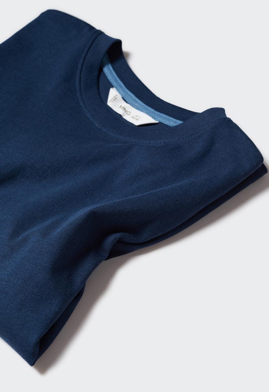 MANGO - T-shirt basic4 - navy