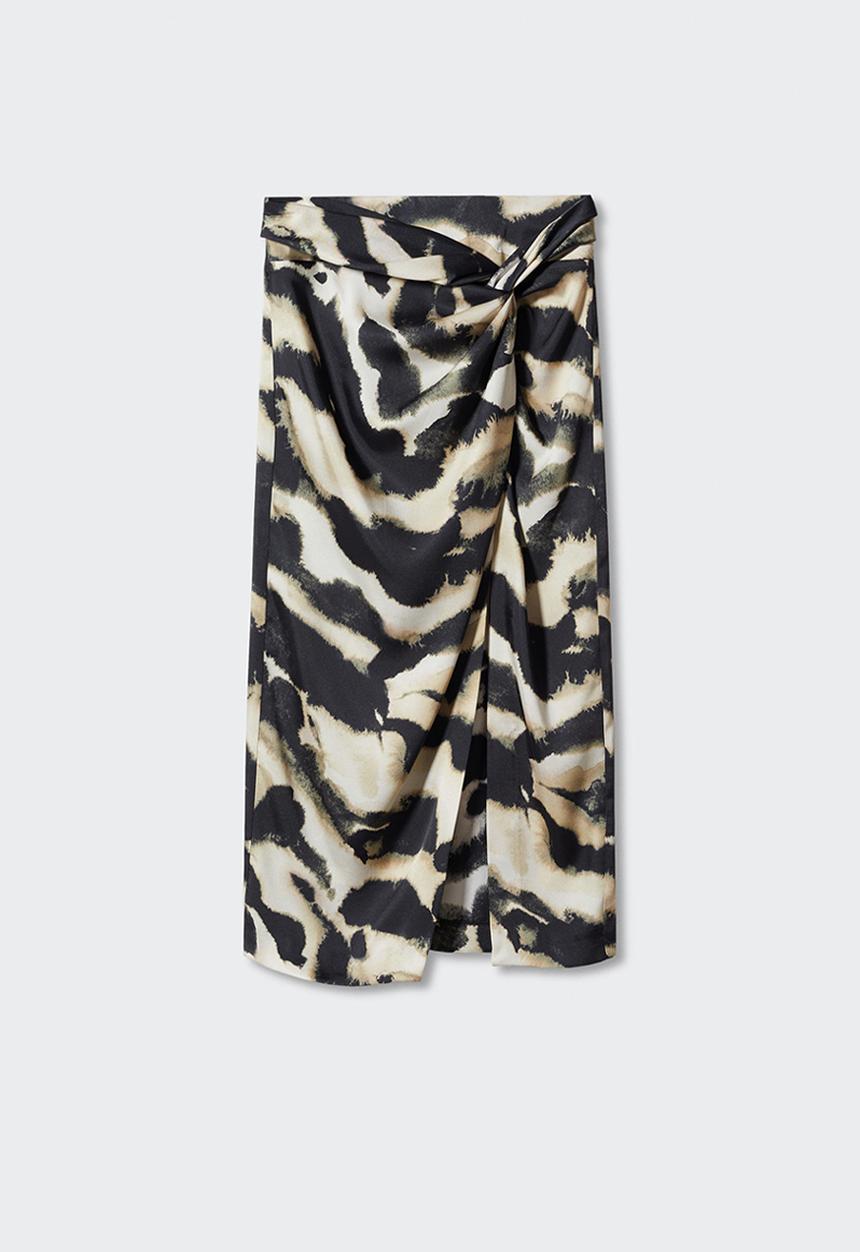 MANGO - skirt camila- black