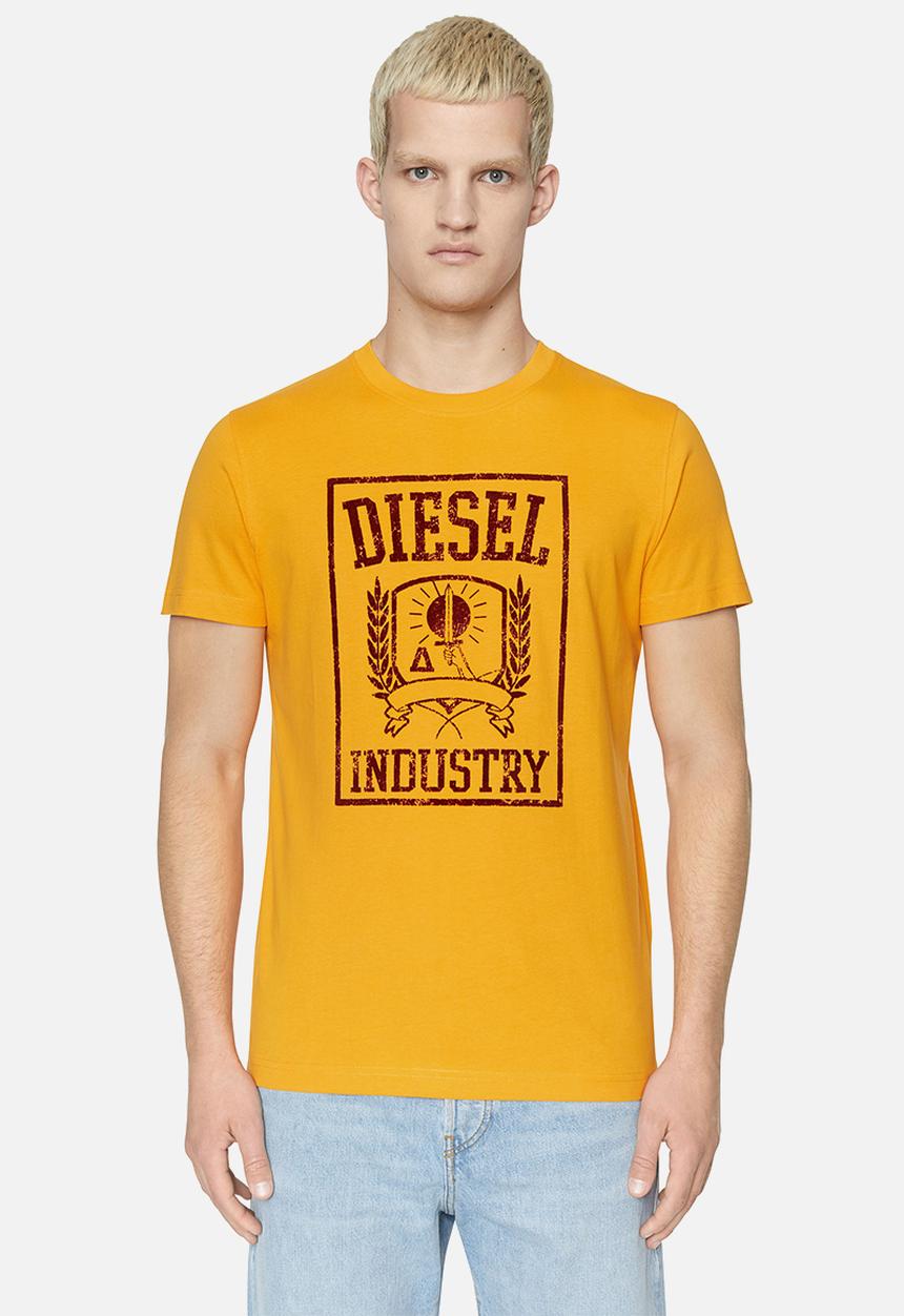 Diesel  - T-diegor-e10 t-shirt - gold