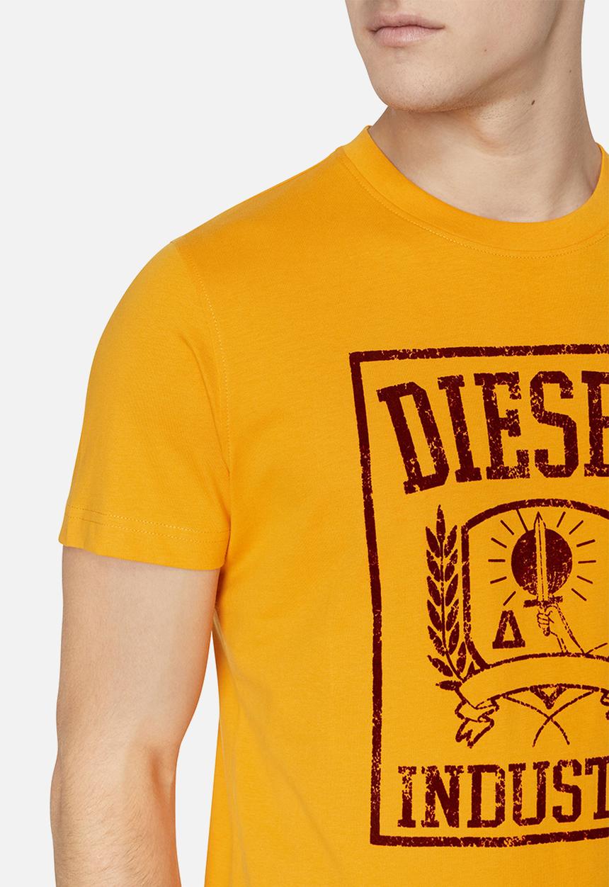 Diesel  - T-diegor-e10 t-shirt - gold