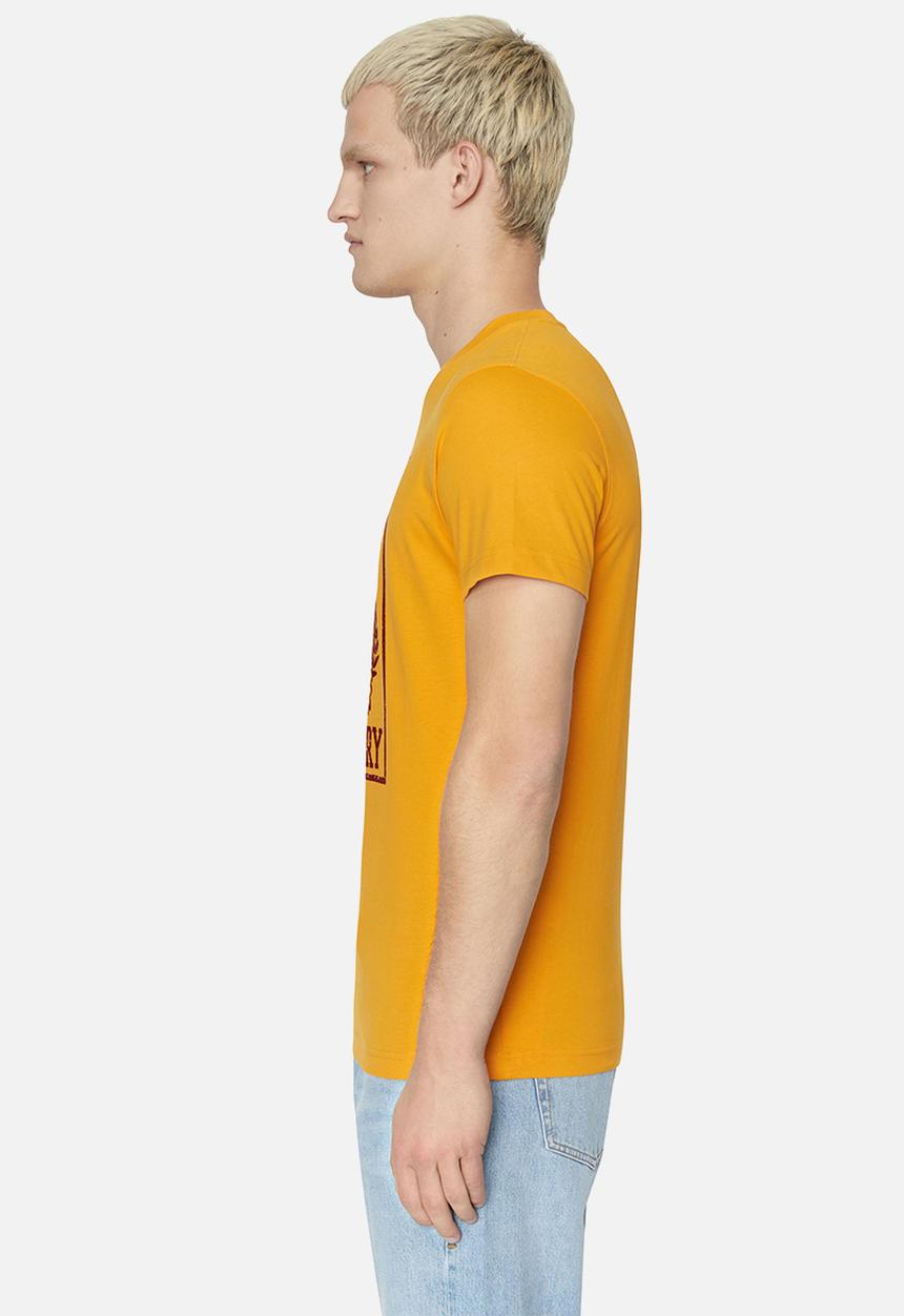 Diesel  - T-diegor-e10 t-shirt - gold