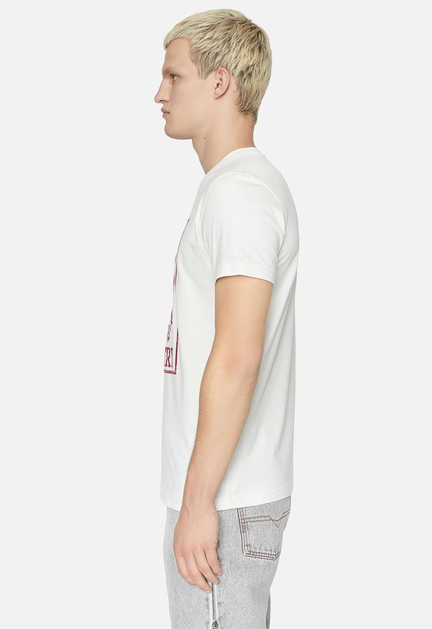 Diesel  - T-diegor-e10 T-shirt - white 
