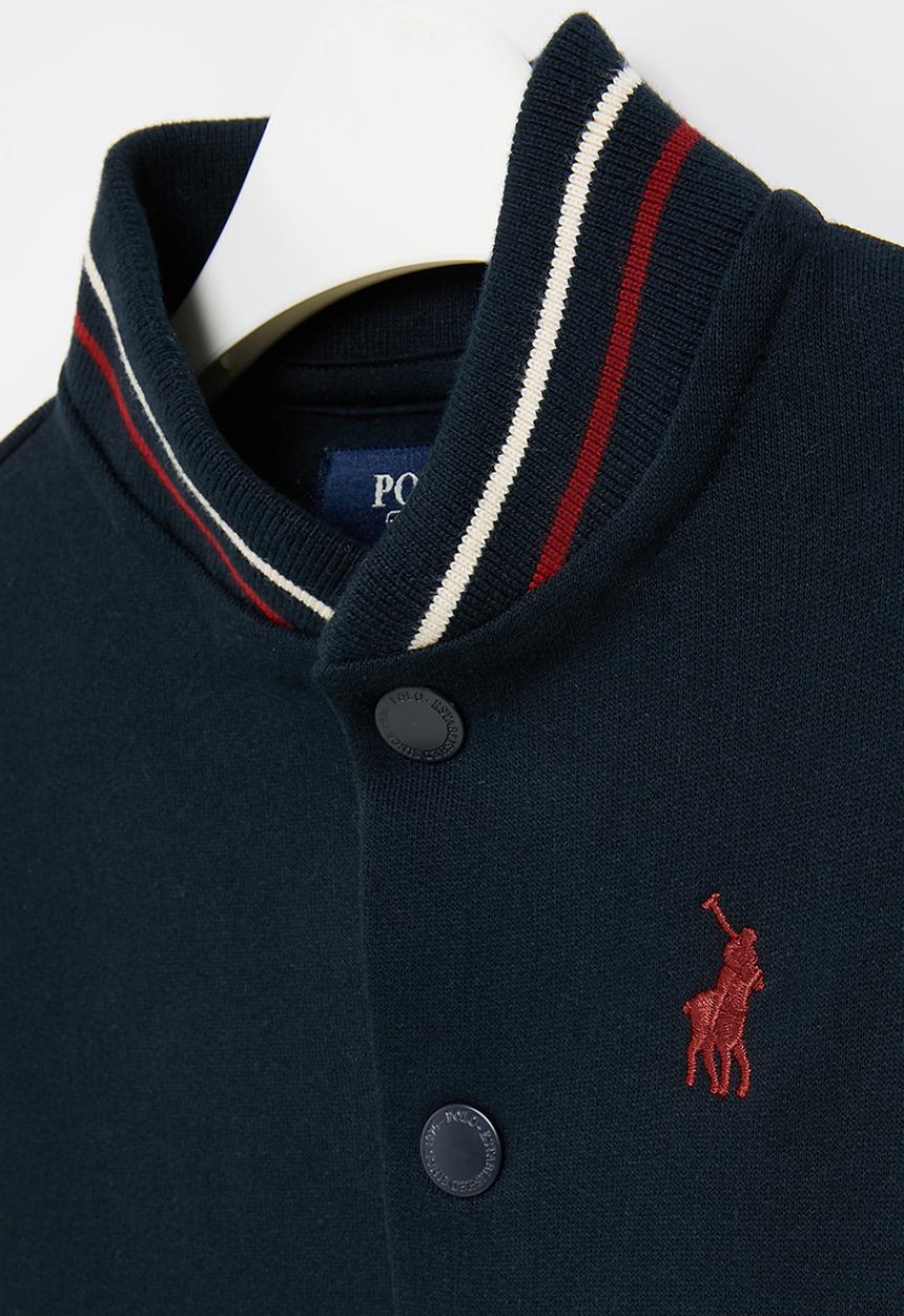POLO - Boys jake collegiate jacket - navy