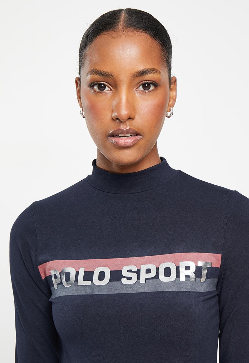 POLO - Wmn sport long sleeve dress - navy