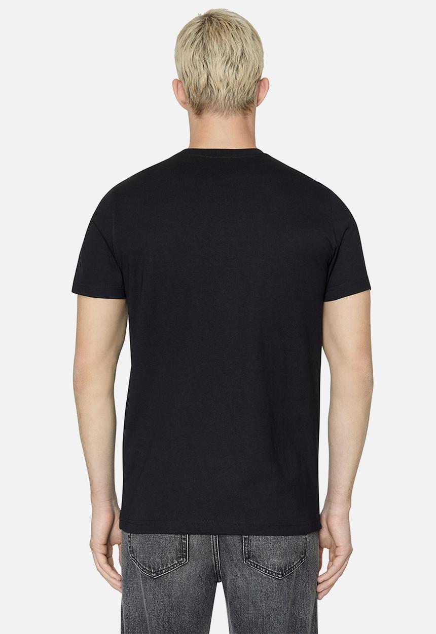 Diesel  - T-diegor-e13 t-shirt - black 