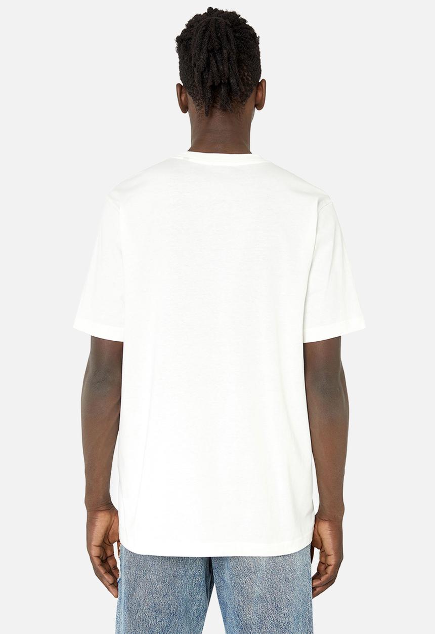 Diesel  - T-just-e36 camiseta - white 