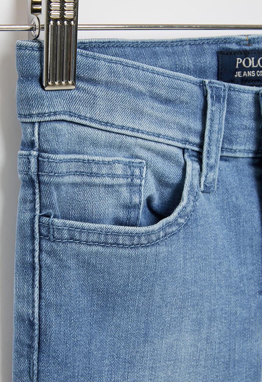 POLO - Boys pjc liam slim fit jean - light wash