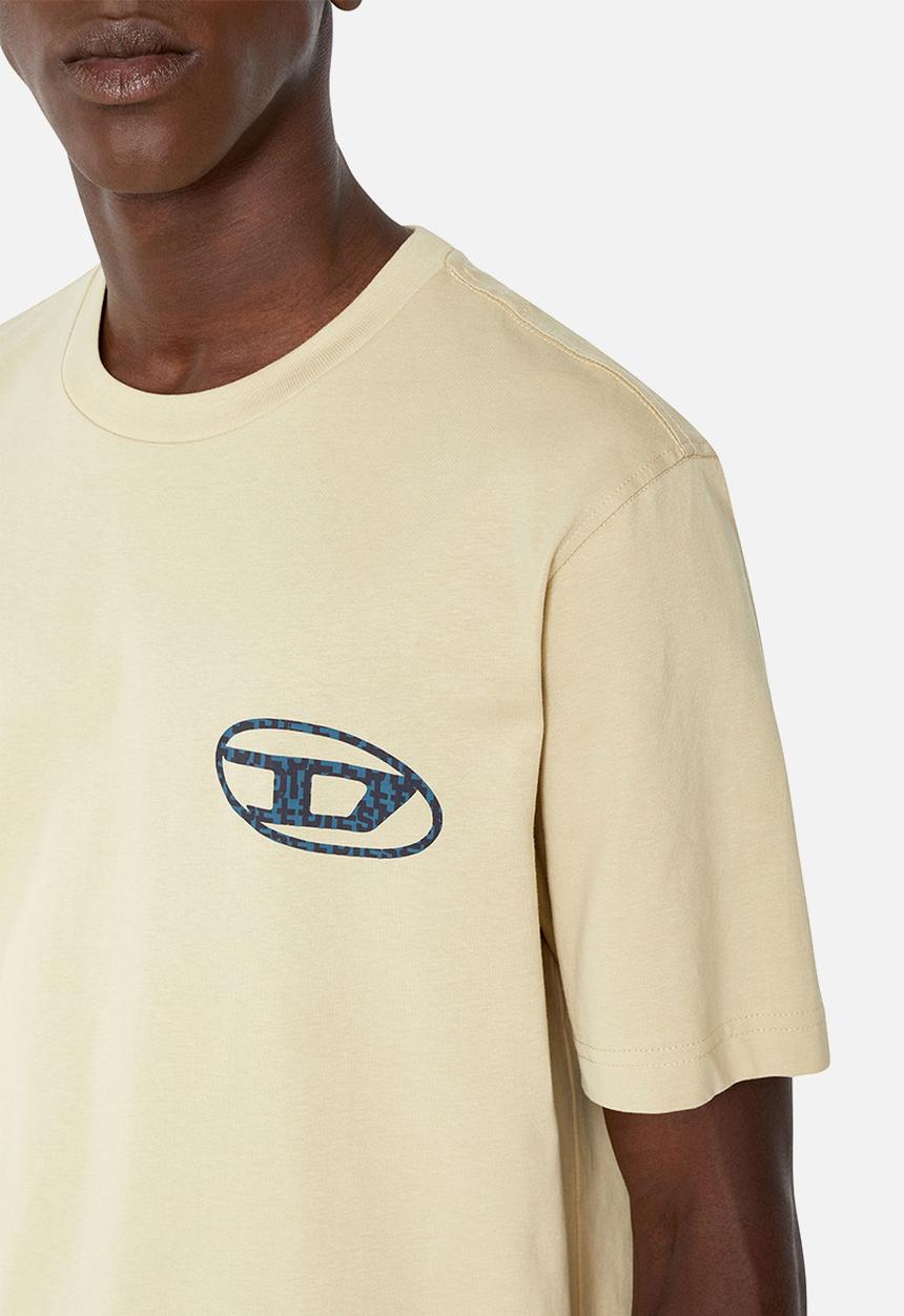 Diesel  - T-just-d mon camiseta - ecru