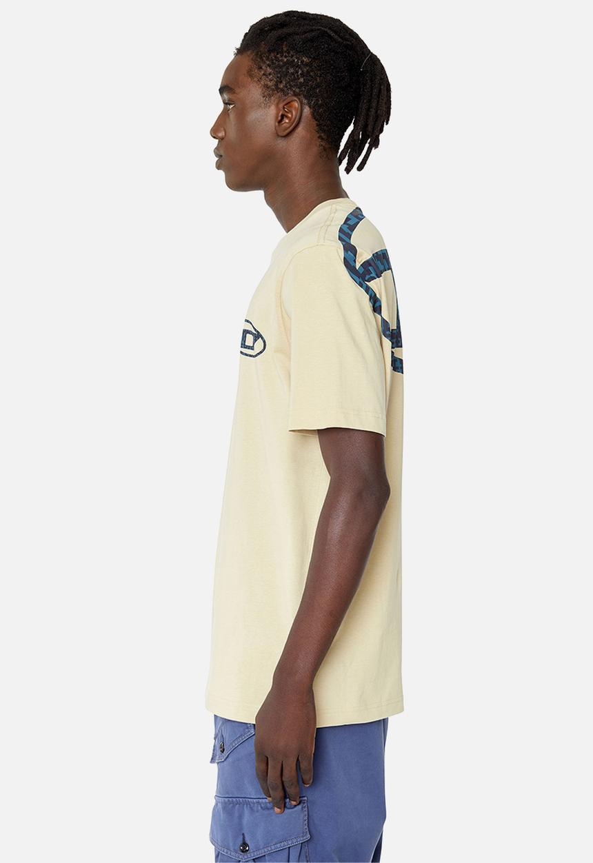Diesel  - T-just-d mon camiseta - ecru