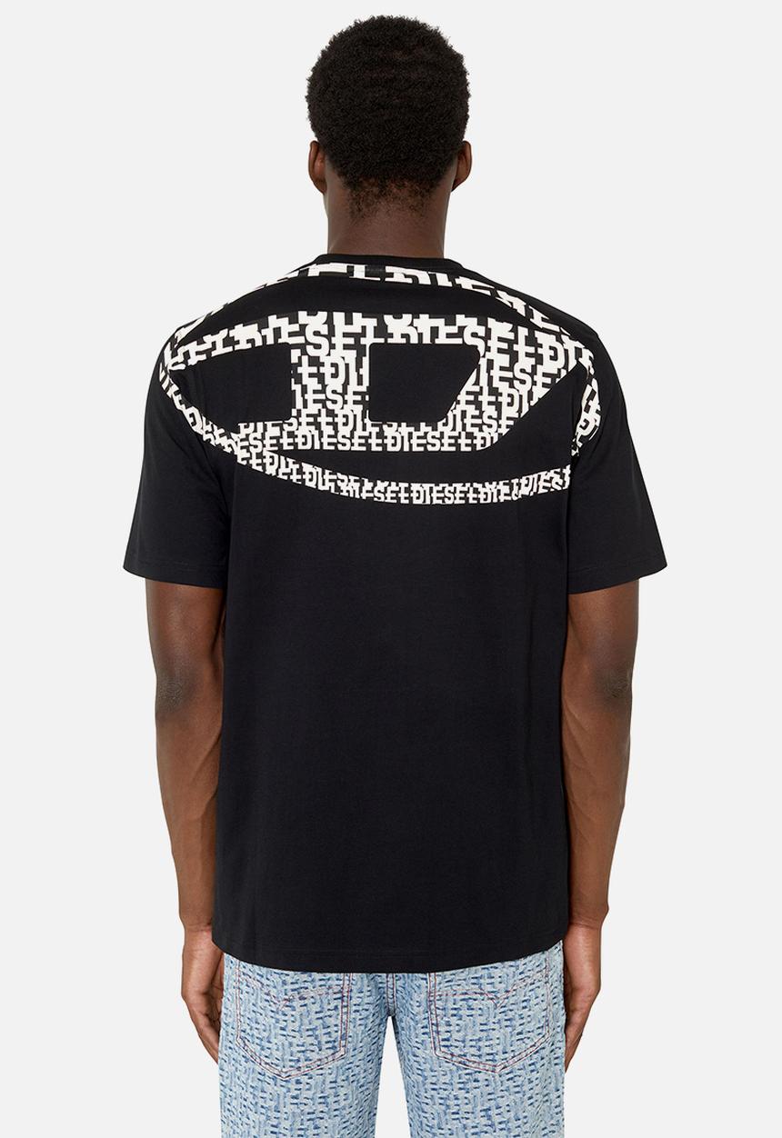 Diesel  - T-just-d-mon camiseta - black 