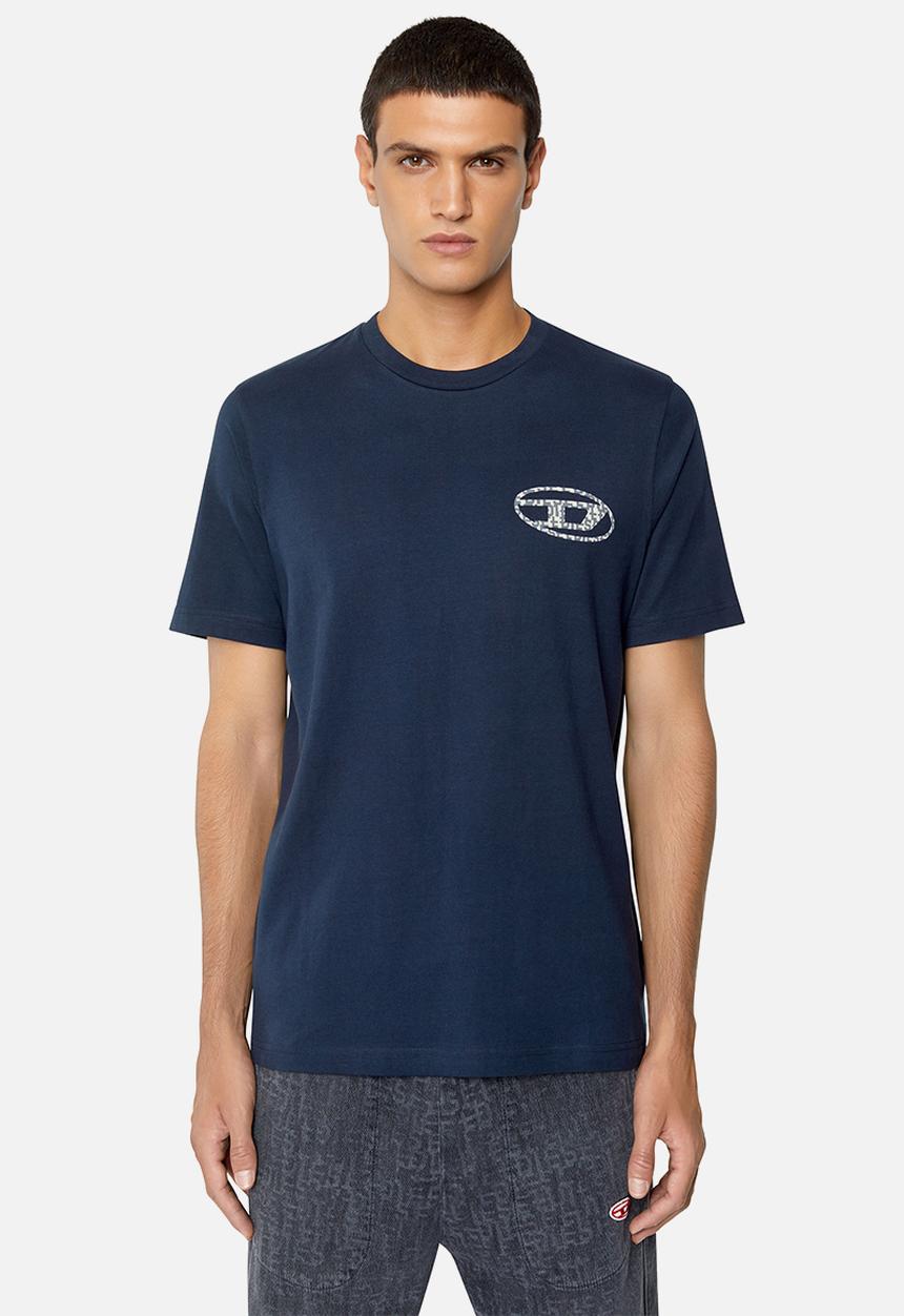 Diesel  - T-just-d-mon camiseta - navy 