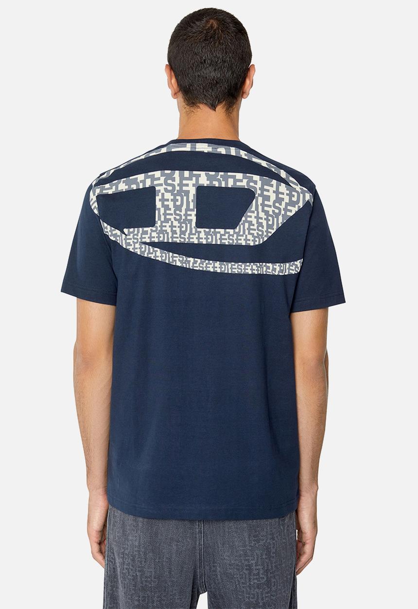 Diesel  - T-just-d-mon camiseta - navy 