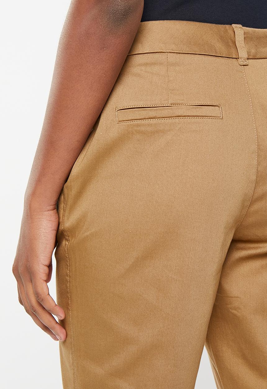 POLO - Women chino pant - camel