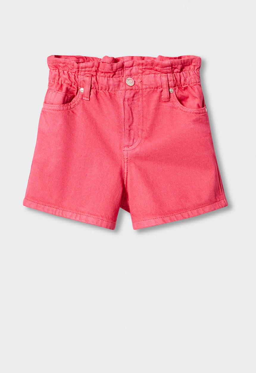 MANGO - Shorts paper - strawberry