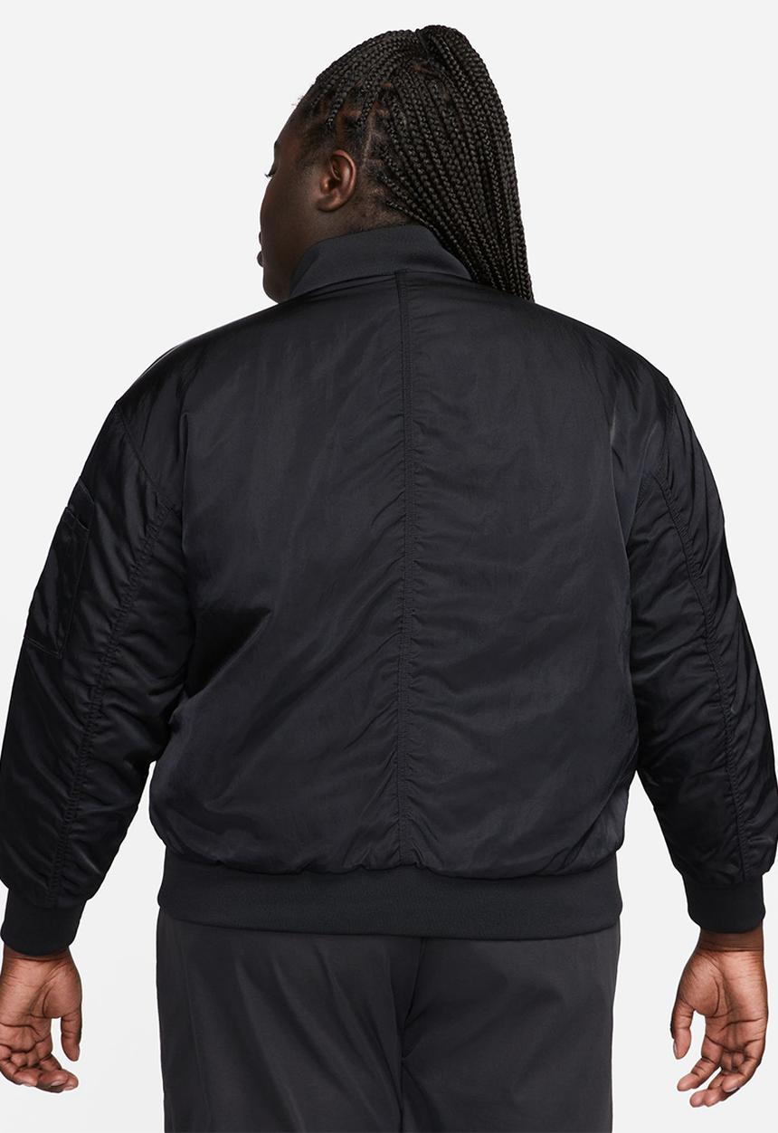 Nike - Plus Nike Sportswear Women's Reversible Bomber Jacket - black