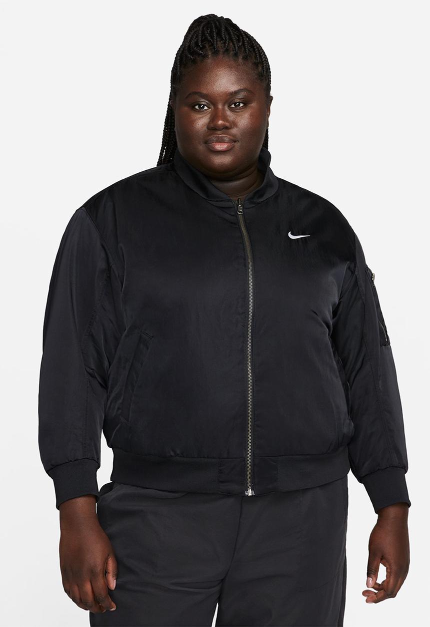 Nike - Plus Nike Sportswear Women's Reversible Bomber Jacket - black